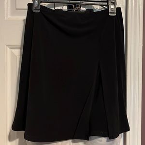 Black coverup swim skirt